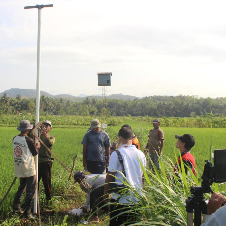 Dinas Pertanian Laksanakan Germas Rubuha di Bulak Sawah Ngulakan